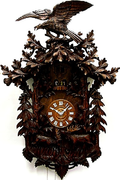 鳩時計 分銅が動力の日巻時計 www.krzysztofbialy.com